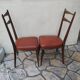 Two Italian design chairs Paolo Buffa 1950