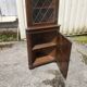 Meuble vitrine d'angle