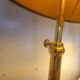 Lampes de table Cobra entièrement en laiton, style Maison Jansen