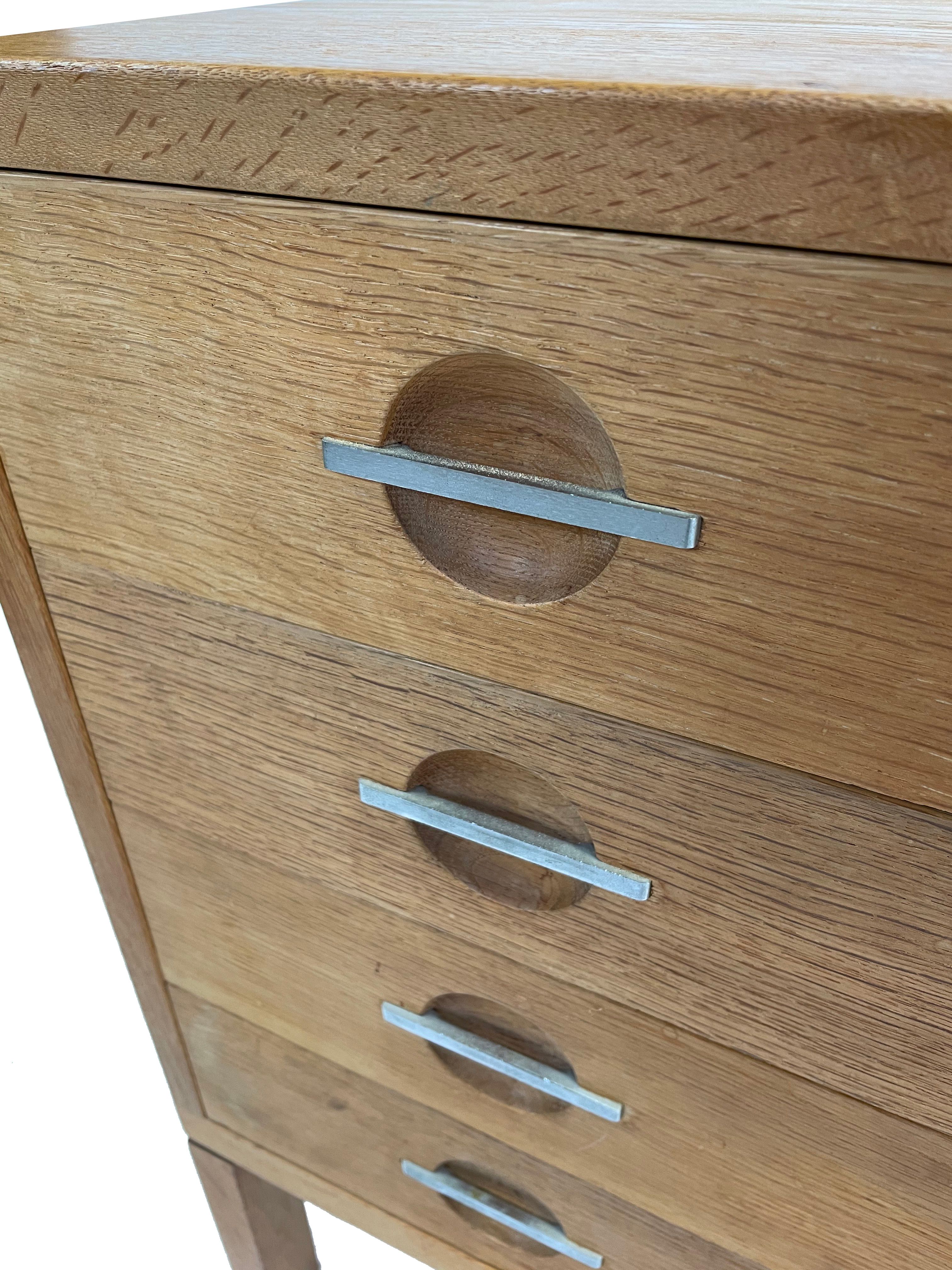 Hans J Wegner oak chest of drawers for RY Møbler, Denmark 60
