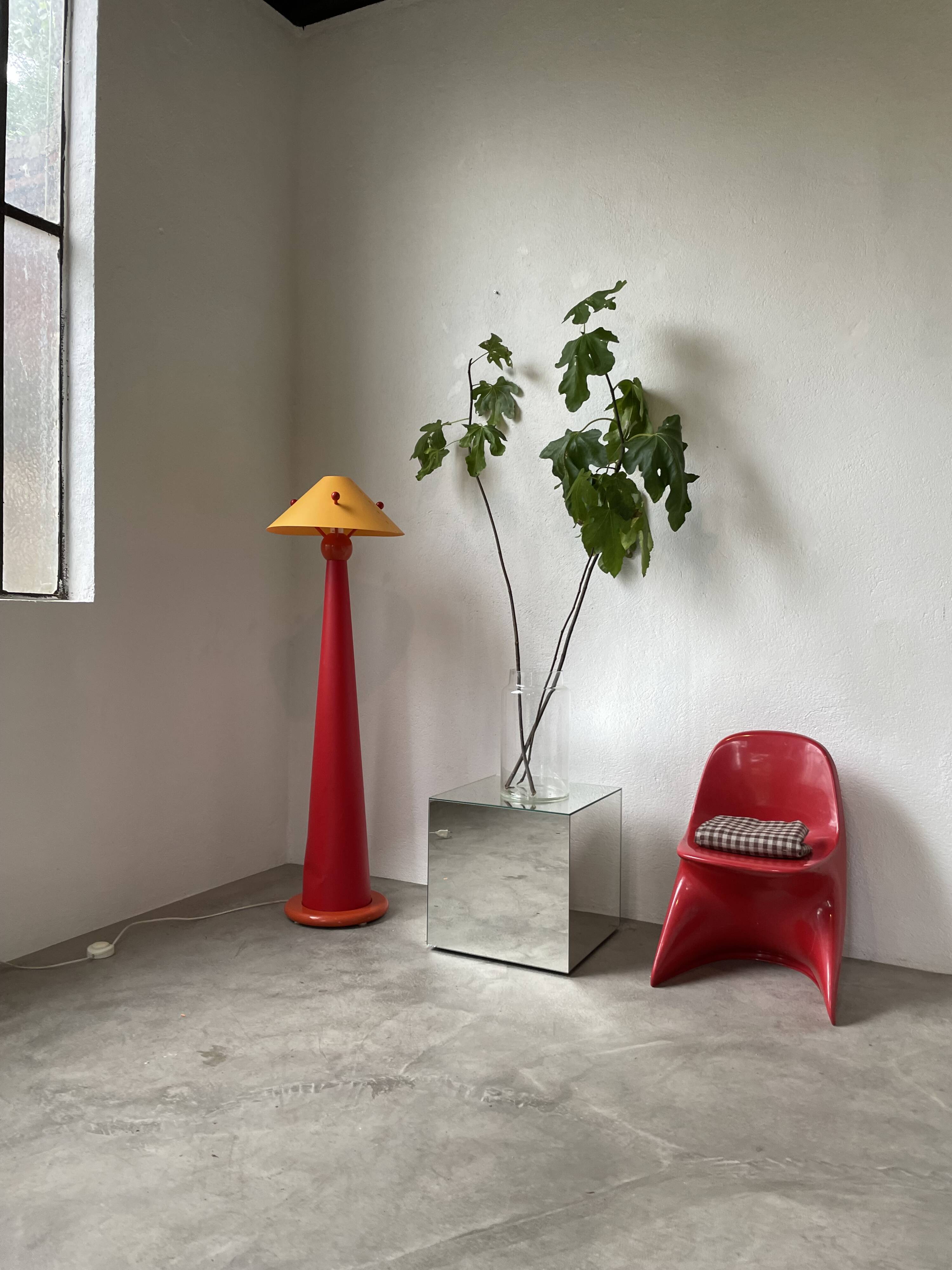 Red pop lamp from the 80s.