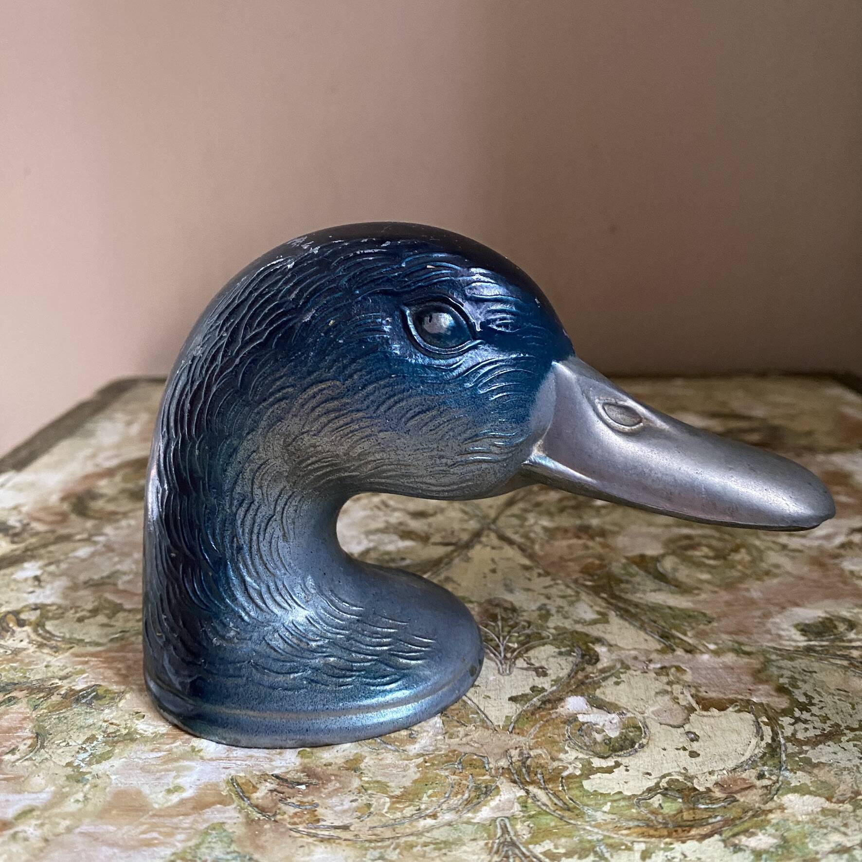 Vintage bottle opener duck head Ducky Paris