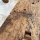 Solid wood carpenter's workbench