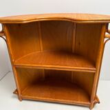 Rattan and bamboo bar and 3 stools from the 60s