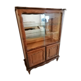 Wooden furniture and glass