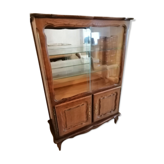 Wooden furniture and glass