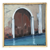 Oil on canvas signed Dimitri