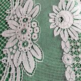 Bedspread, old crochet bedspread, openwork flowers, square mesh