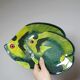 Pair of vintage German tropical fish lacquered catchalls.