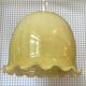 Vintage suspension in striped yellow opaline.