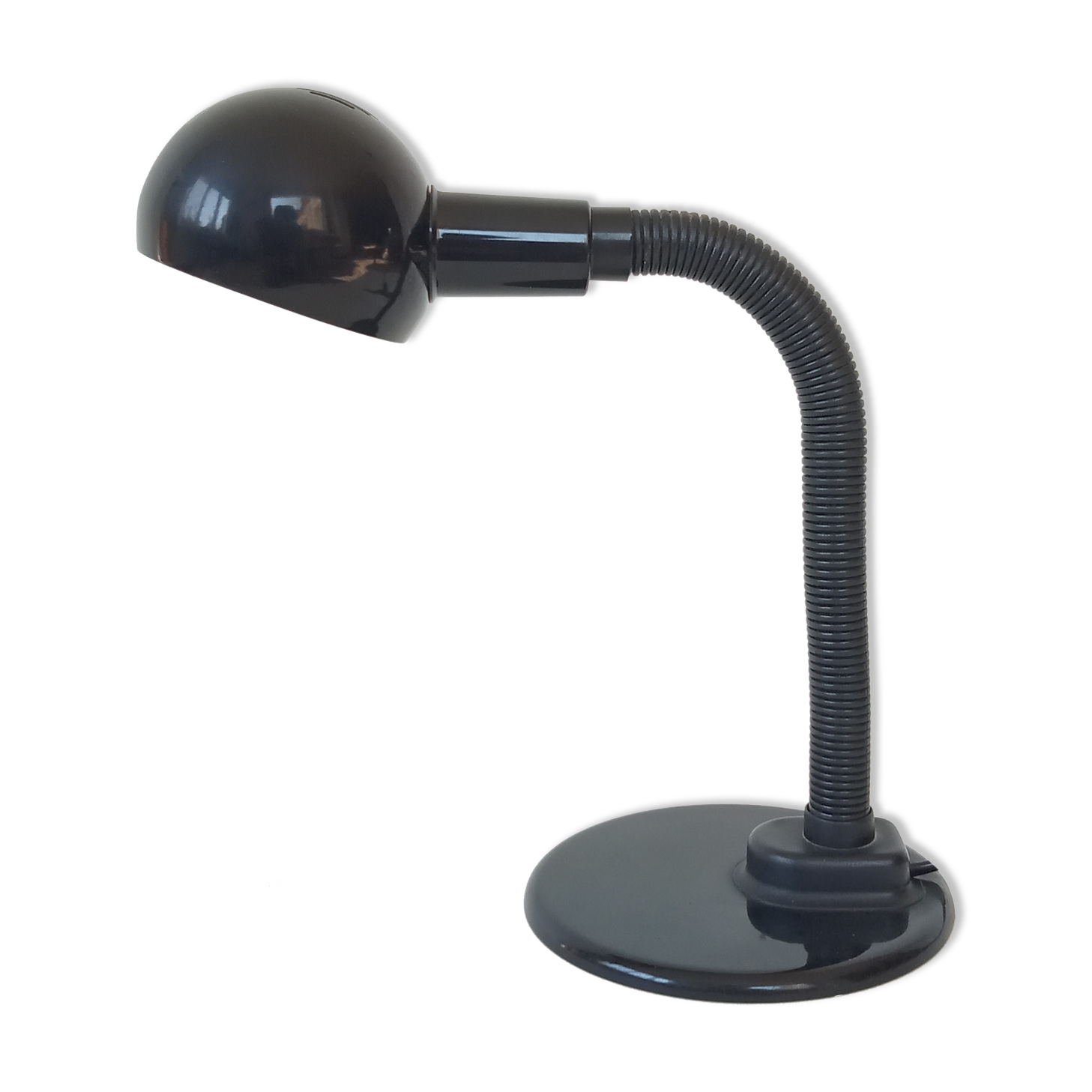 Black office lamp 80s