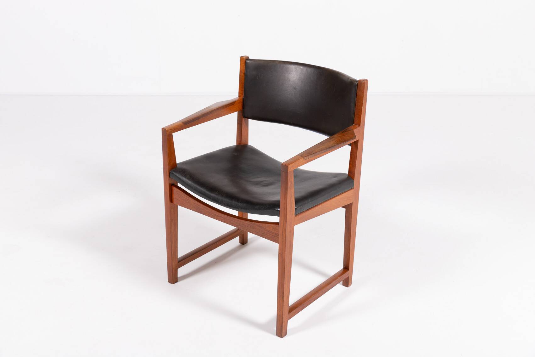 Fauteuil danois moderne du milieu du siècle par Peter Hvidt et Orla Mølgaard-Nielsen