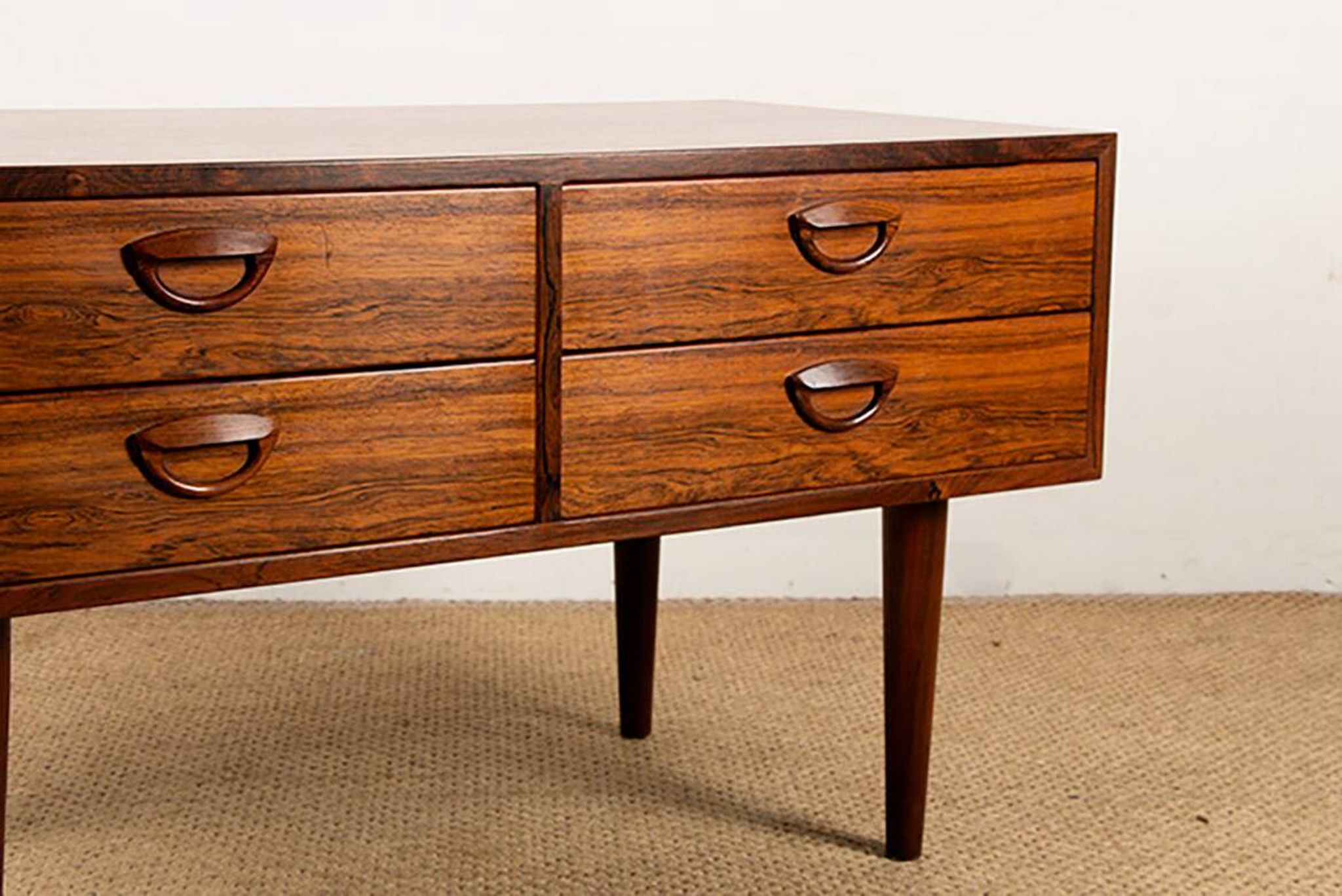 Danish Commode in Rosewood by Kai Kristiansen/Feldballe Møbelfabrik.