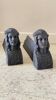 Chenets antique cast iron vintage
