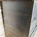 Metal and wood drawer unit