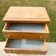Chiffonnier à 5 tiroirs , pieds compas