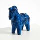 60s ceramic horse from the Rimini Blue collection by Aldo Londi for Bitossi