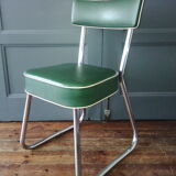 Vintage industrial sled desk