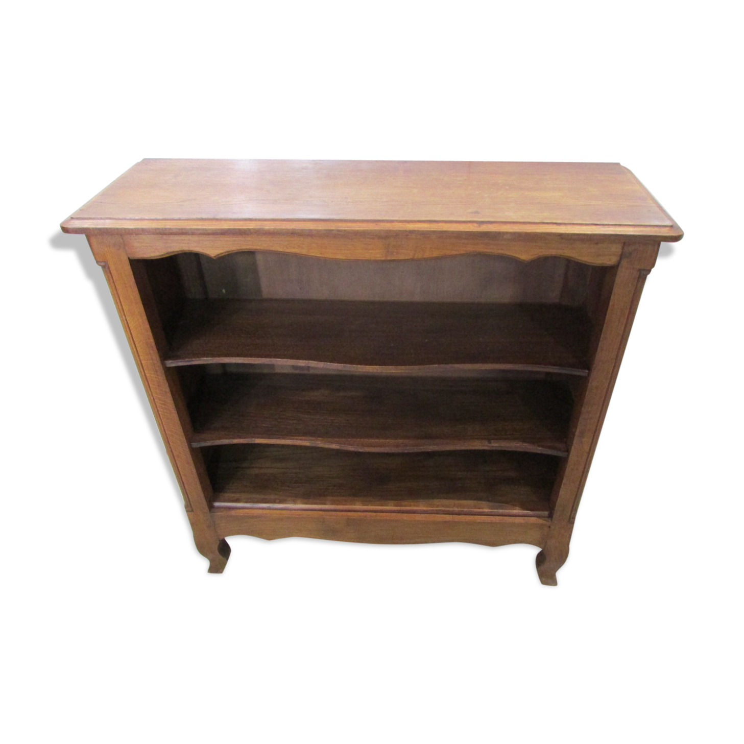Small bibus in solid oak entrance bookcase