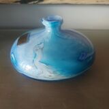 Vase en verre souflé Biot Jean Michel Operto