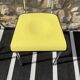Paire de chaises formica jaune tubauto