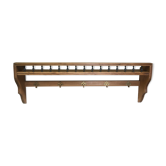 Wood wall shelf