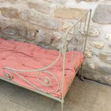 Bed bench wrought iron