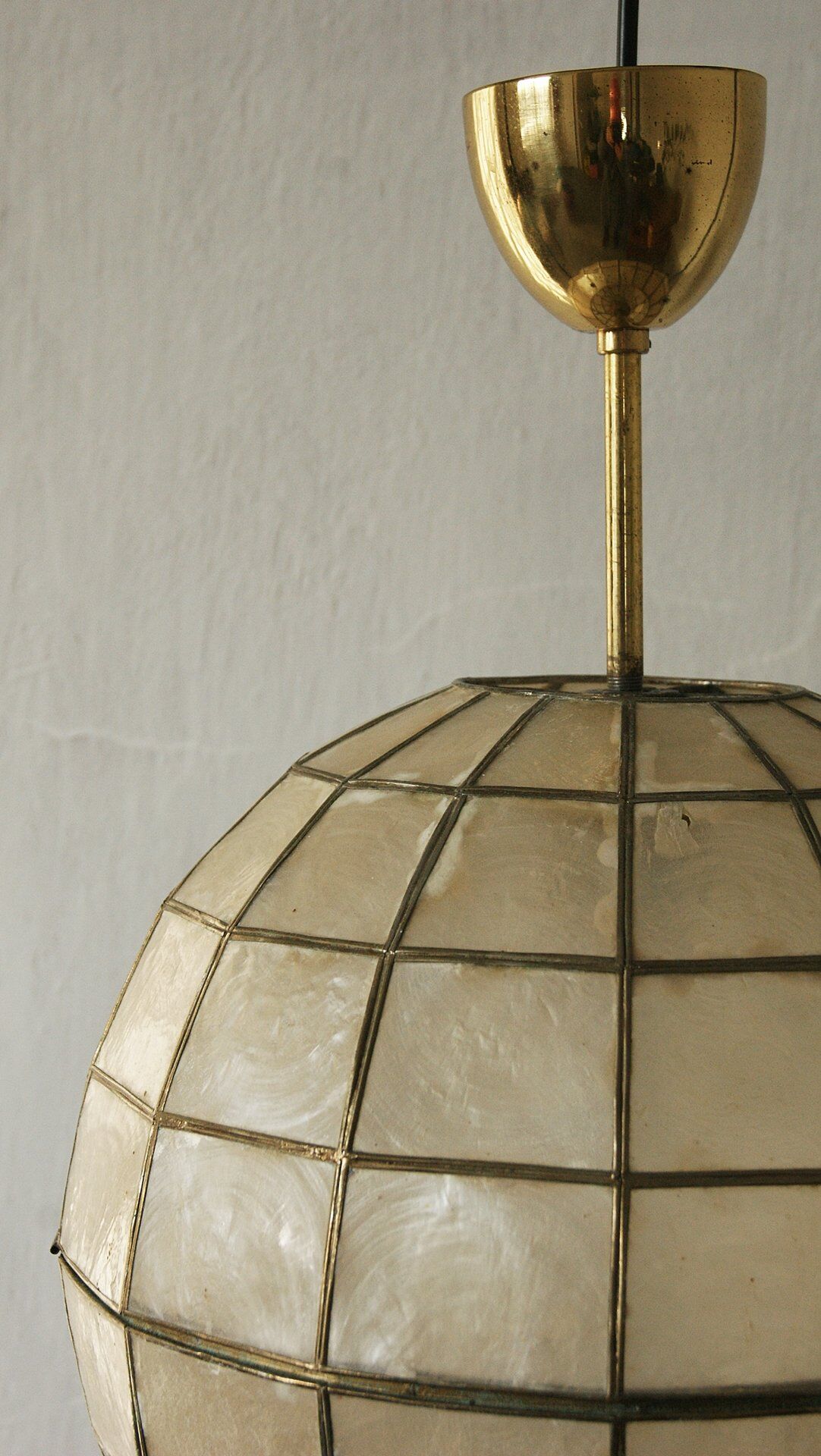 Stained glass lamp, 1950s