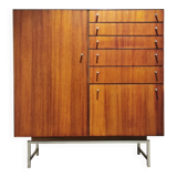 Drawing Room Cupboard VSJ-125 by K  Günther and H  Brechtmann for Fristho F