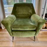 Suite de 2 fauteuils de style Gio Ponti - Suite de 2 fauteuils de style Gio Ponti