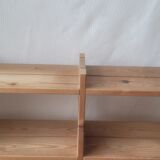 Vintage pine wall shelf