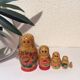 Vintage ancient Russian Matriochka dolls