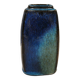 Vase en plusieurs nuances de bleu, de la poterie d'art danoise Stogo. Estimé dans les années 1970-1980
