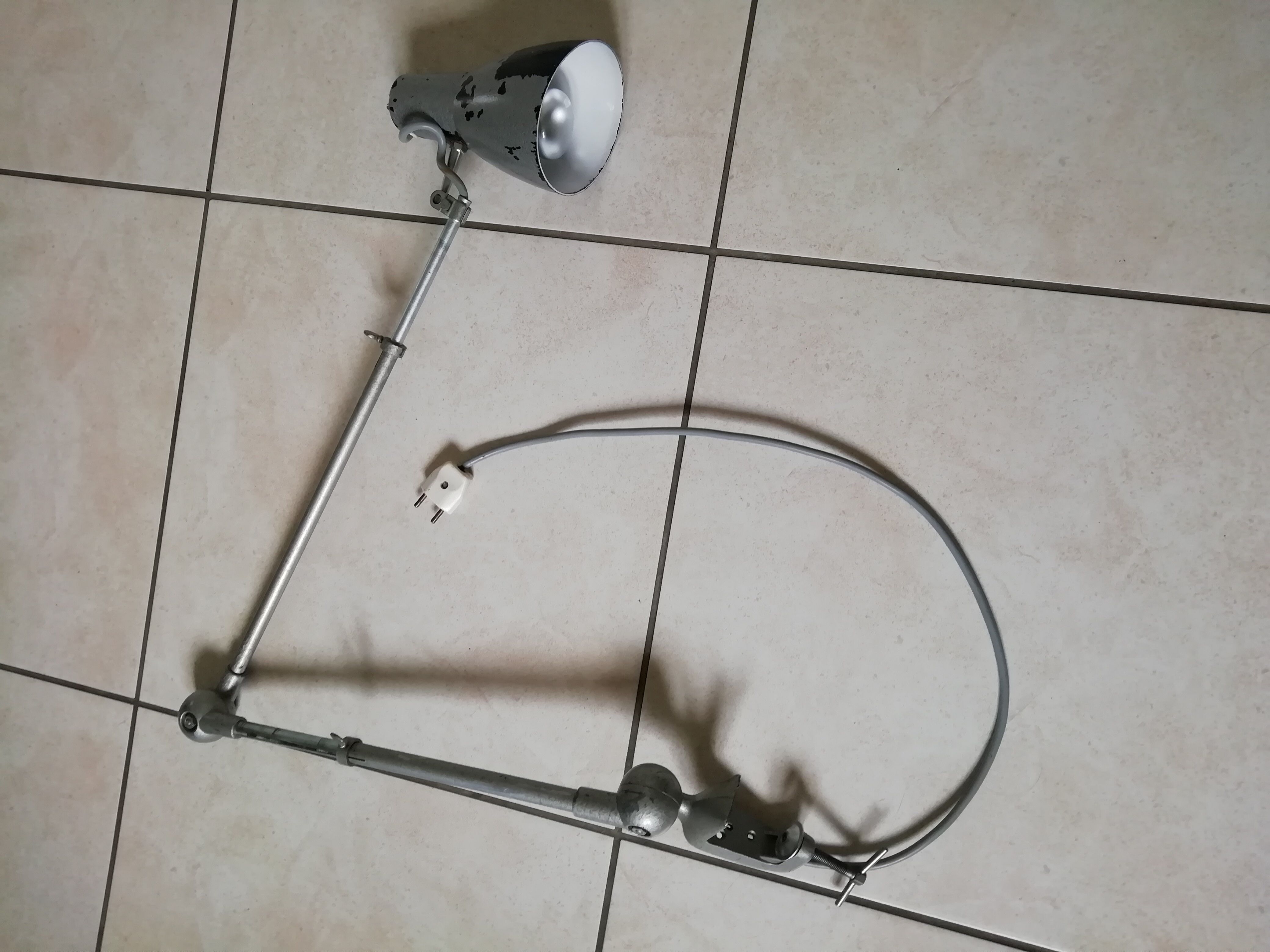 Workshop lamp signed AB deposited 60