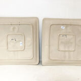 Pair of Italian Chiminazzo dishes, 1970