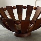 Teak fruit basket 1960