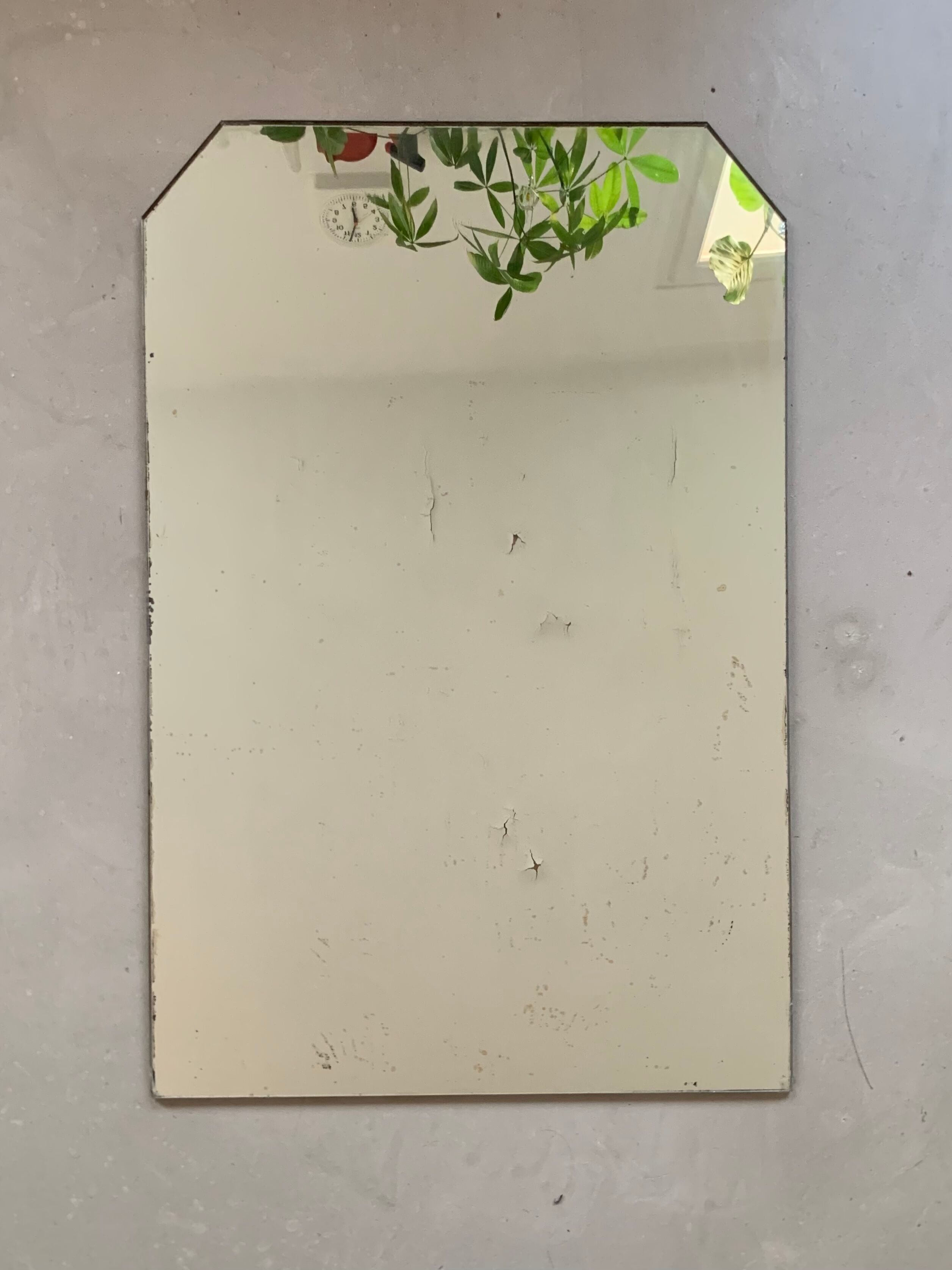 Antique mirror stitched 60x90cm