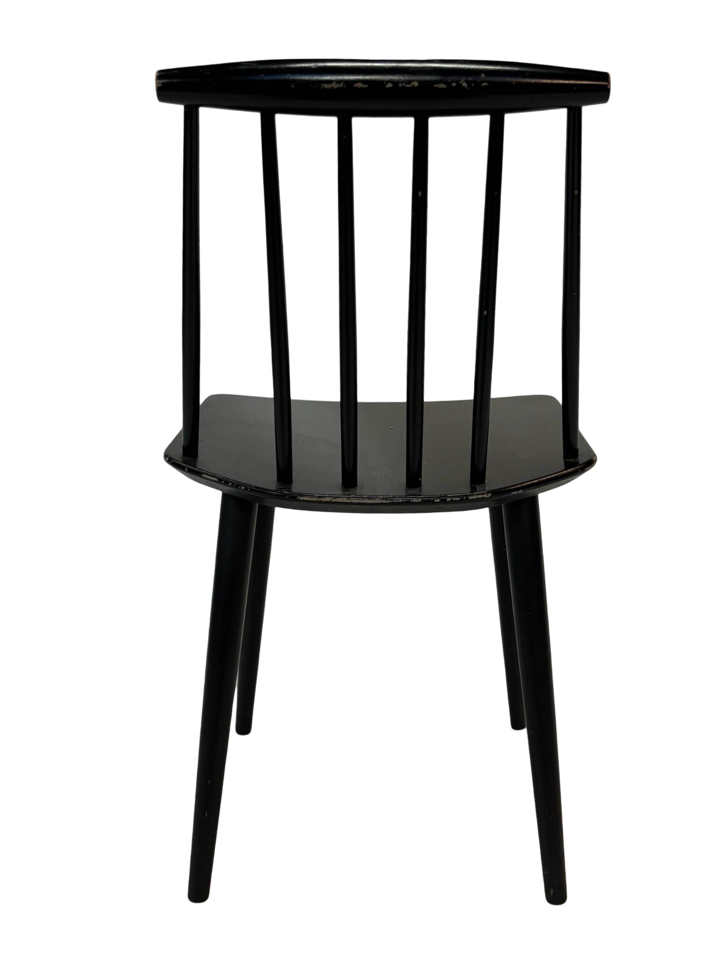 Mid Century Folke Pålsson J77 Chair for FDB Møbler 1960's Design