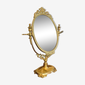 Psyche brass mirror