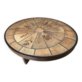 Table basse Roger Capron, années 1970