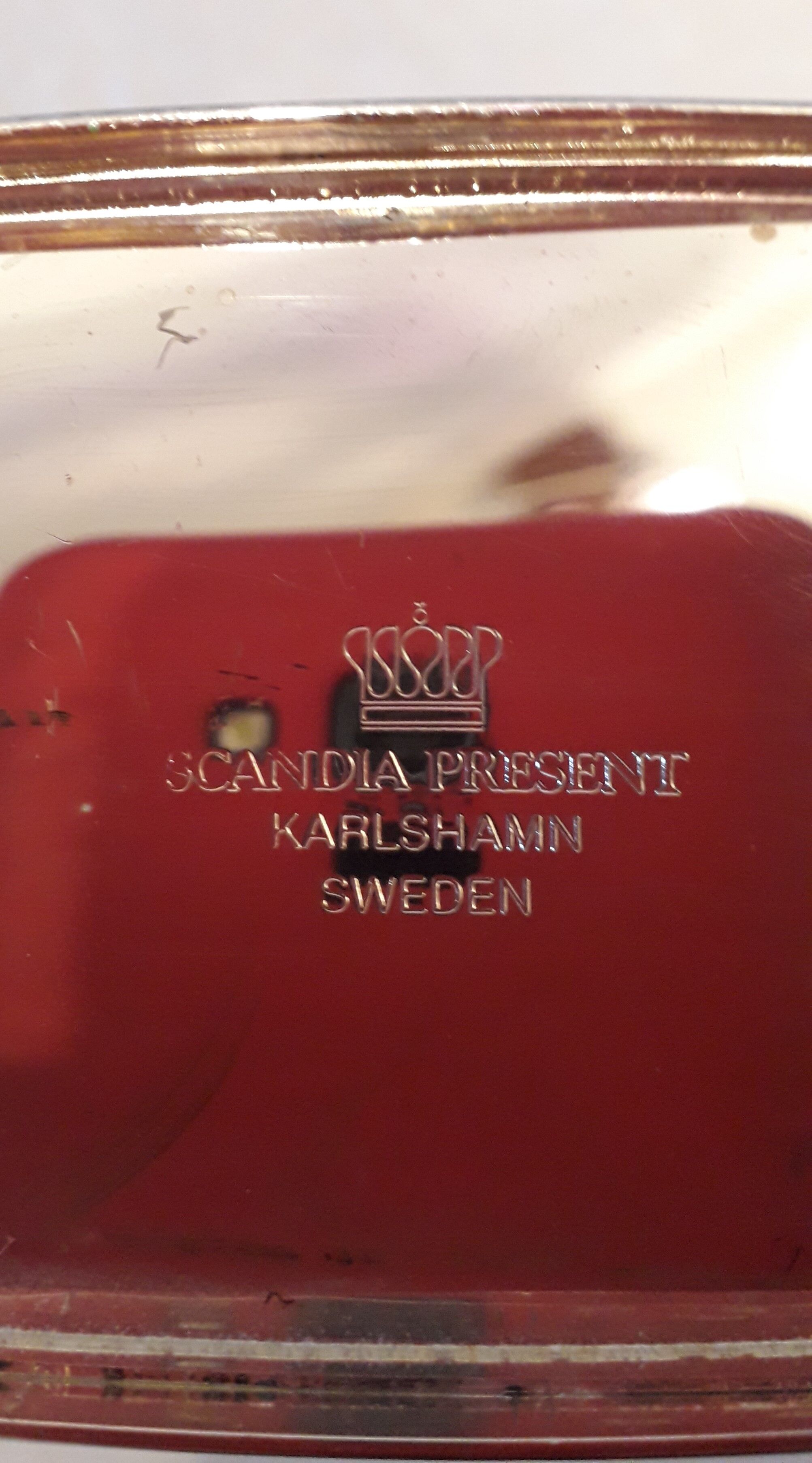 Gunilla Lindahl design vase for Scandia Present, Sweden, 70's