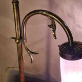 1920 bronze brass desk lamp, 50x34 very good condition