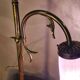 1920 bronze brass desk lamp, 50x34 very good condition