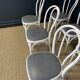 Lot de 6 chaises bistrot bois courbé type Thonet