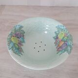 Fruit strainer / salad bowl in Barbotine