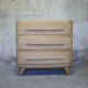 Commode vintage bois brut