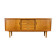 Teak sideboard with sliding doors by Bartels, 1977