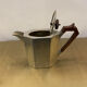 Set thé et café Art déco en cuivre argenté artisans étain