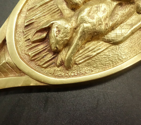 Wall sconces hunting trophy, Louis XVI style