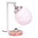 Bauhaus Table Lamp in Marble, Opaline Glass, and Chrome, France, 1920s